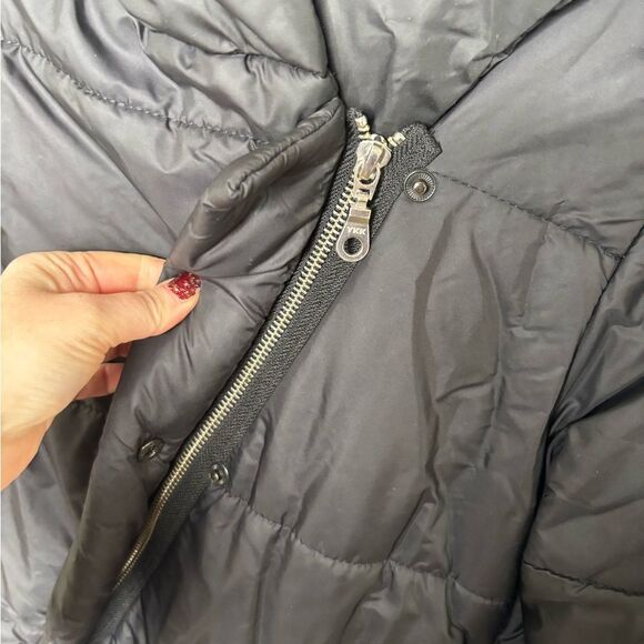 AAKASHA small Side Zippered Quilted Jacket $233 value asymmetrical avante garde - Picture 7 of 9